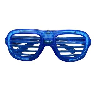 Blue windowpane sunglasses